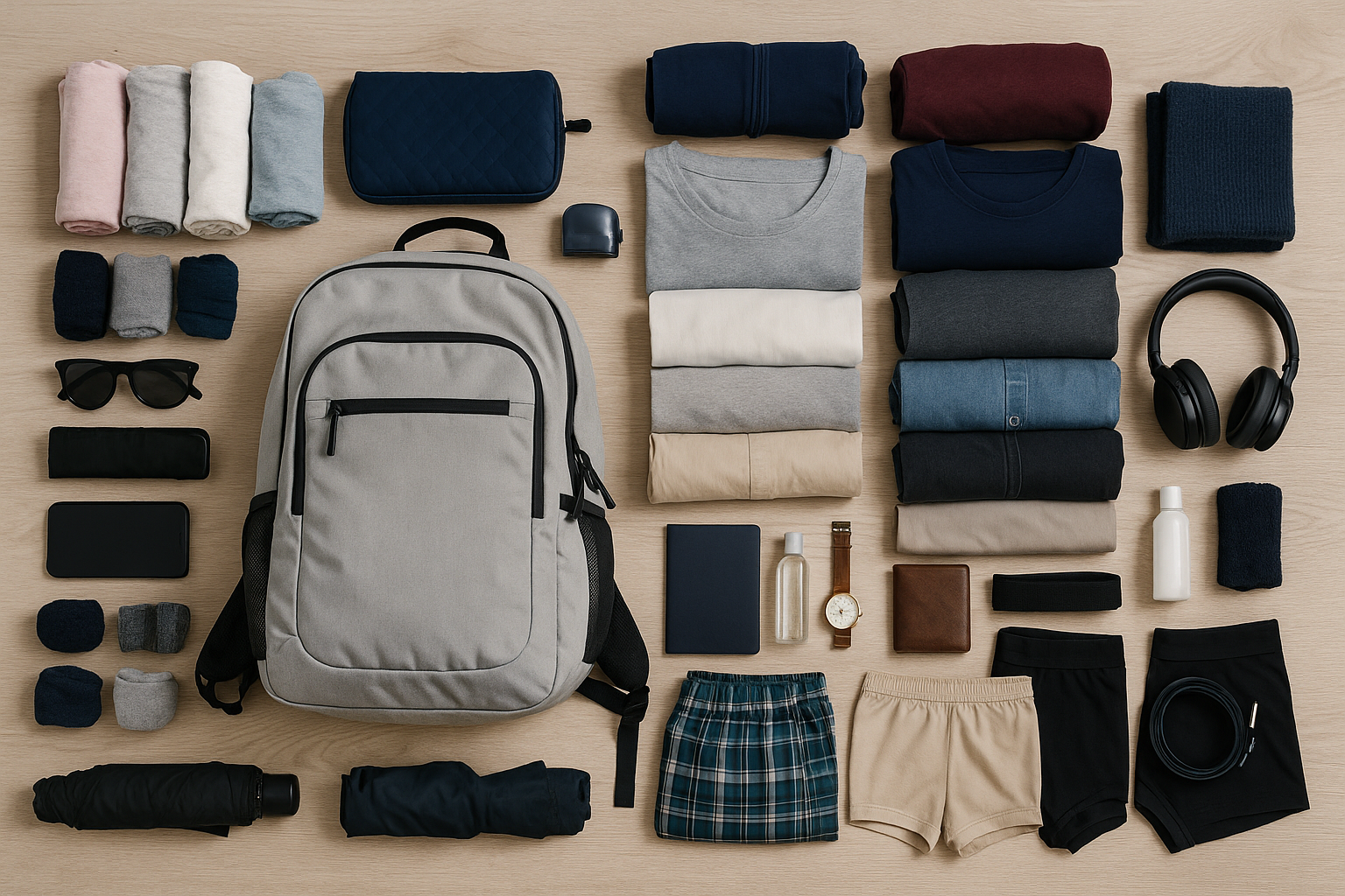How to Pack for 7 Days Using Only a Backpack