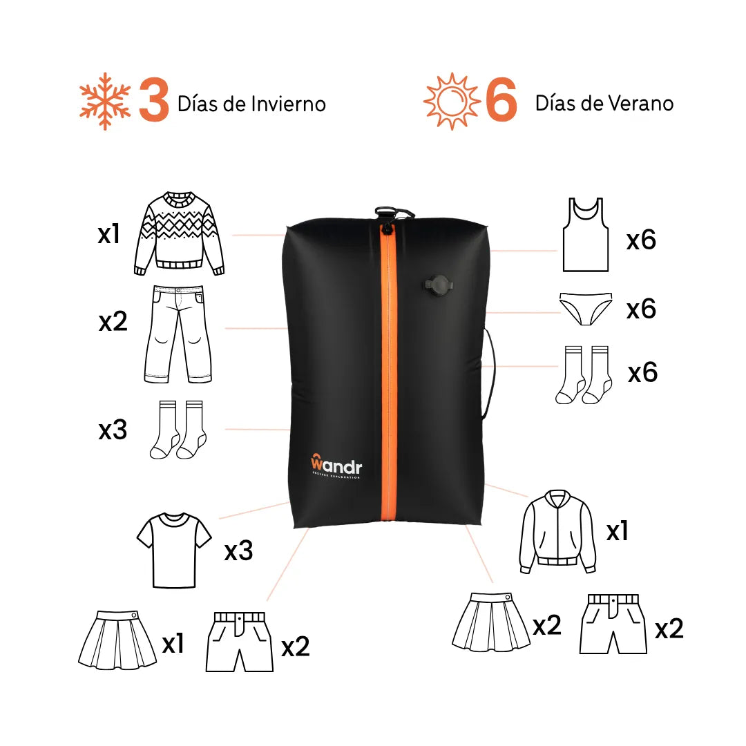 Wandr W36: Vacuum Compression Bag