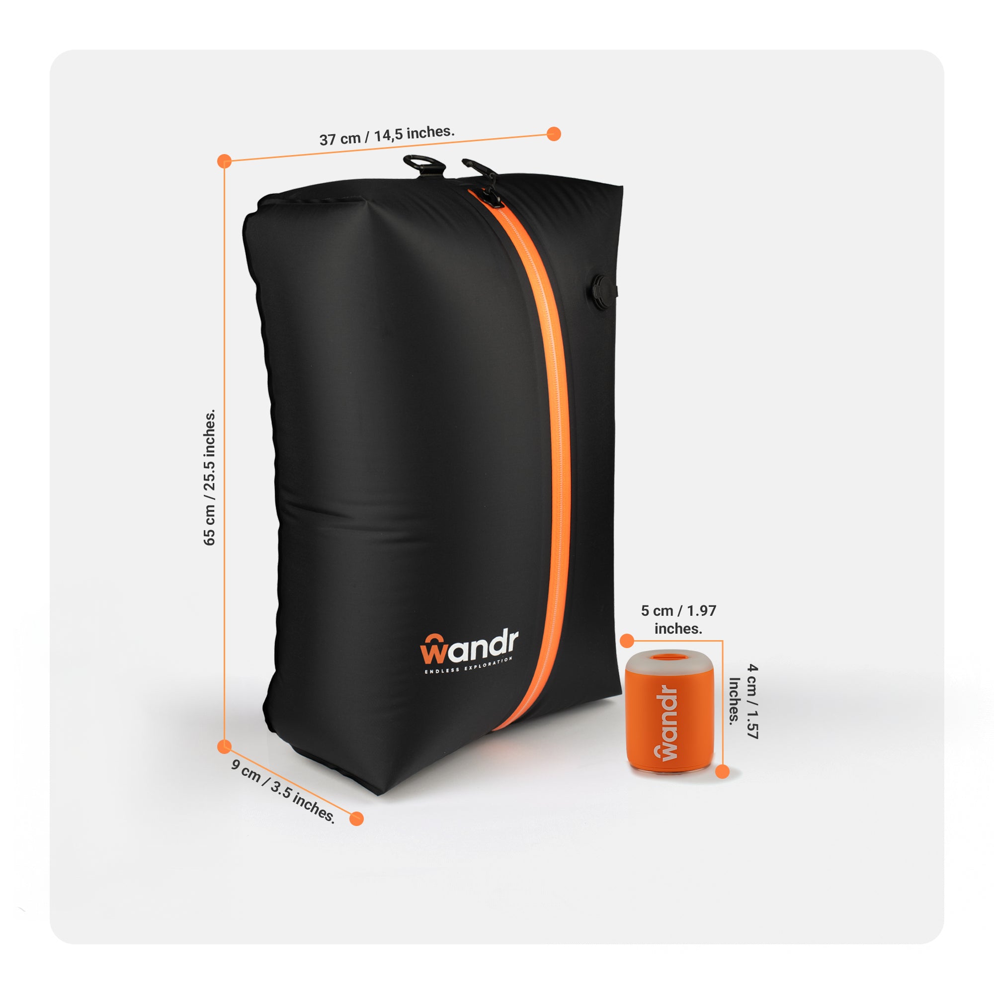 Duo Pack: 2 Wandr W36 + HiPump